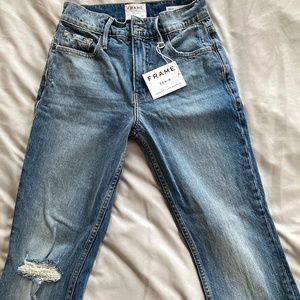 Frame Le Sylvie Slender Straight Jeans